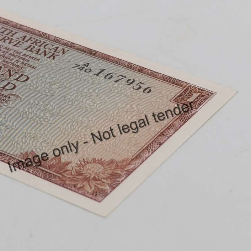 TW de Jongh First Issue 1972 - A740 R1 banknote uncirculated