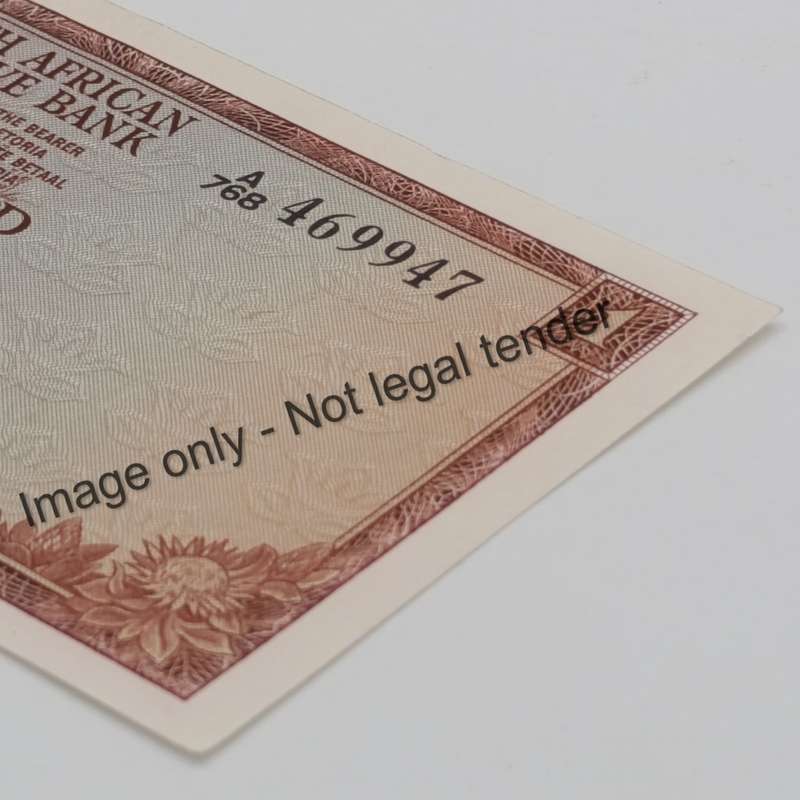 TW de Jongh first Issue 1972 A768 R1 banknote uncirculated