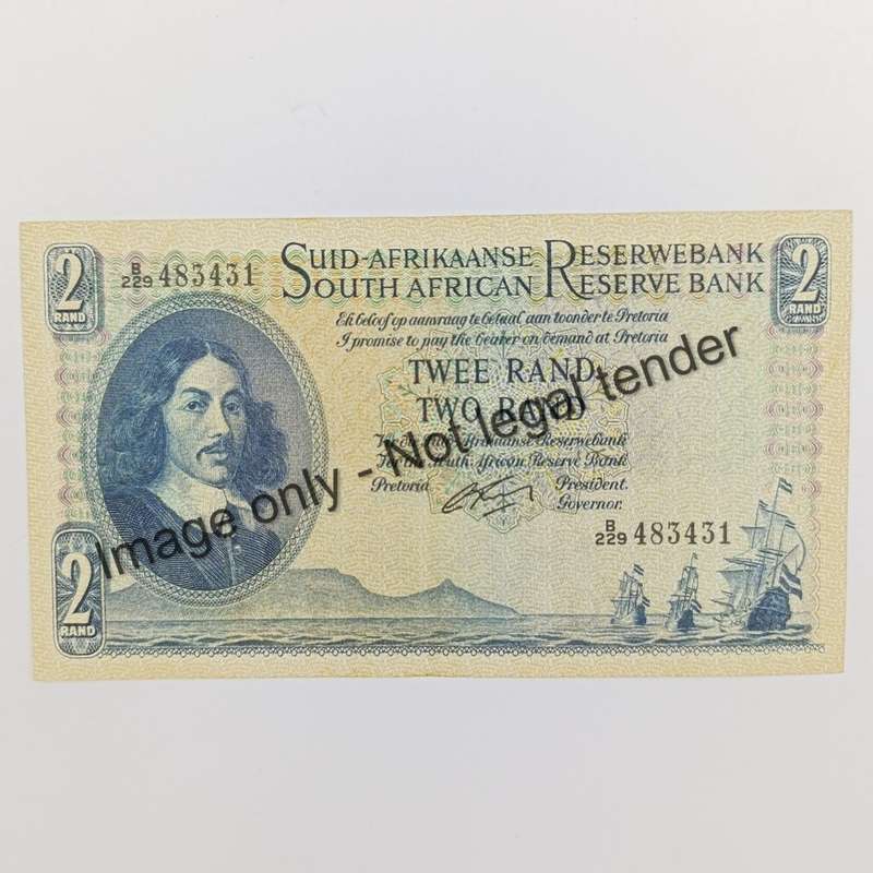 Rissik only Issue R2 banknote 1962 - AU+