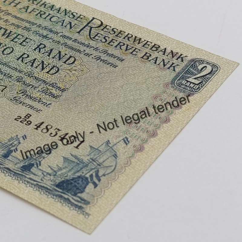 Rissik only Issue R2 banknote 1962 - AU+