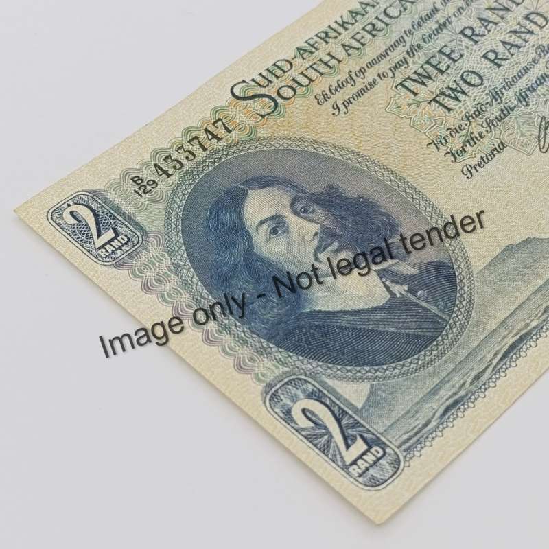 Rissik only issue R2 banknote 1962 - AU+