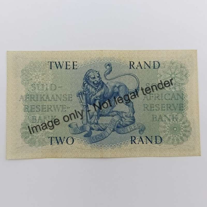Rissik only issue R2 banknote 1962 - AU+