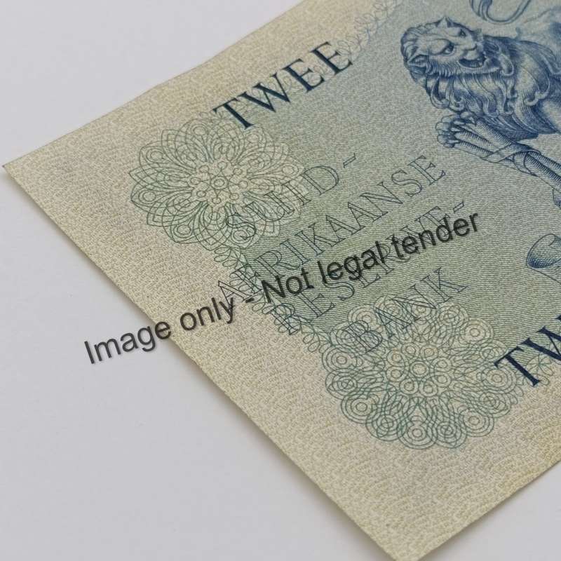 Rissik only issue R2 banknote 1962 - AU+