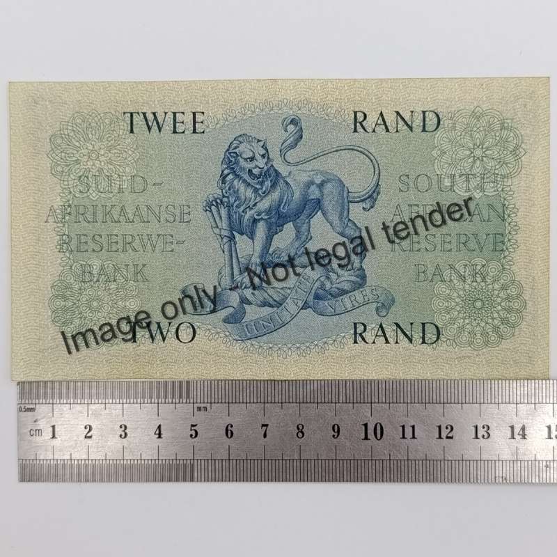 Rissik only issue R2 banknote 1962 - AU+