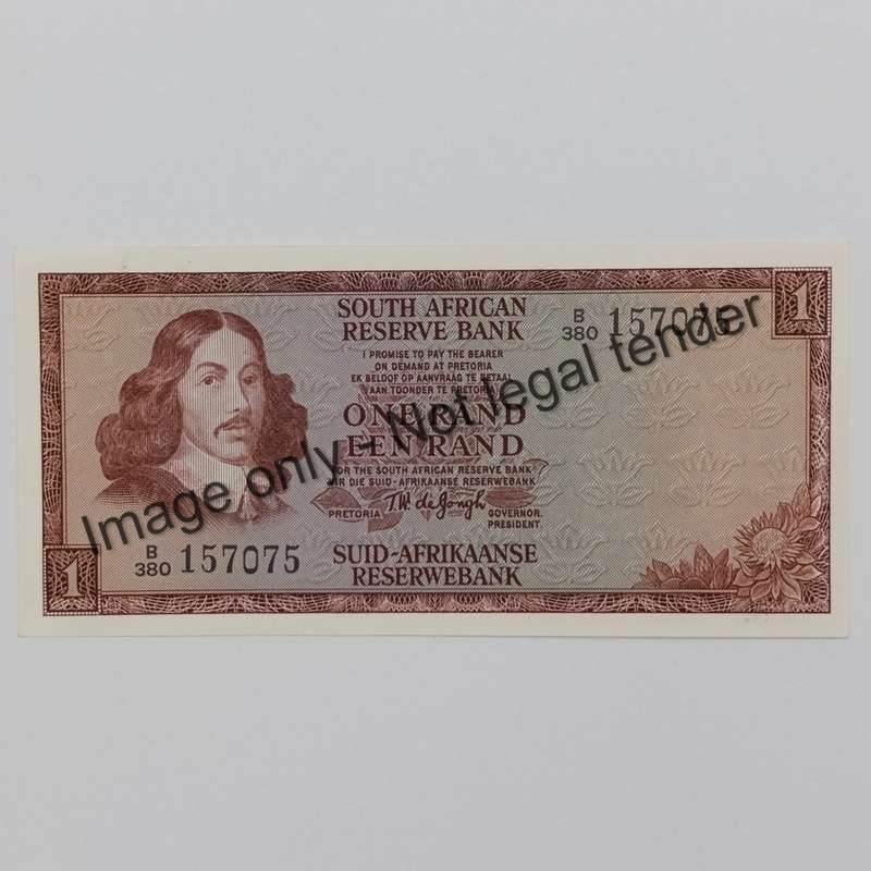TW de Jongh 3rd Issue R1 notes with consecutive numbers uncirculated