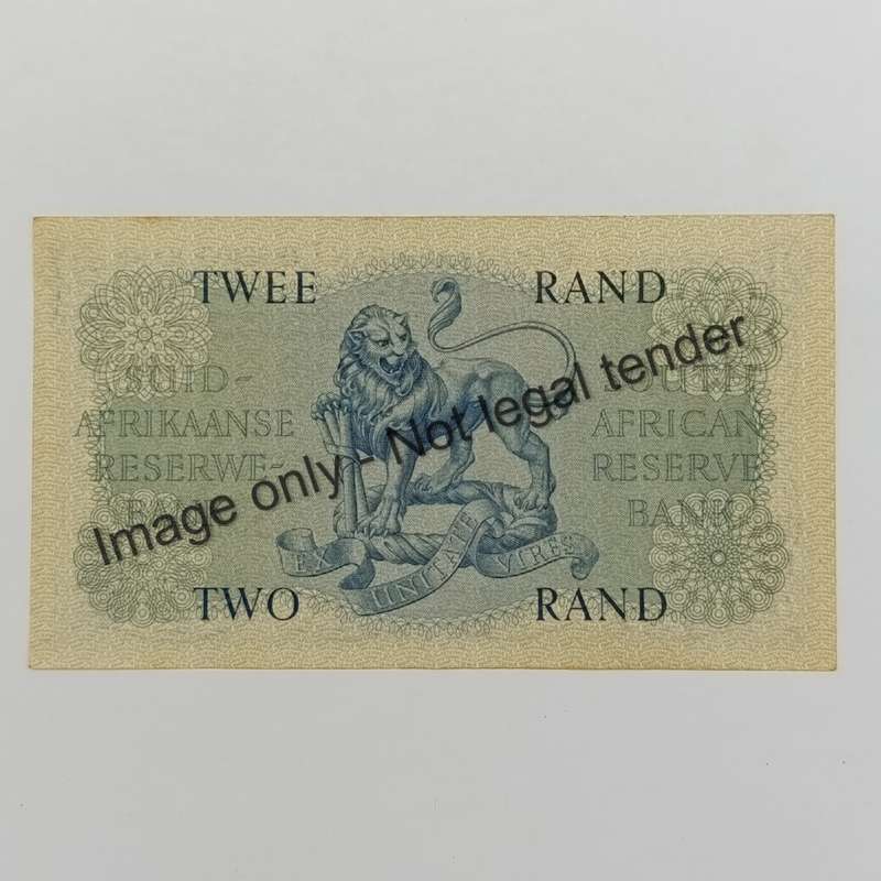 Rissik only Issue R2 banknote 1962 - AU with slight fold mark