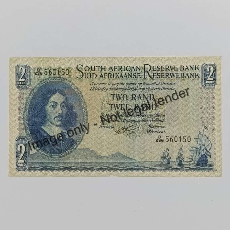 Rissik Only Issue 1962 R2 banknote - AU with some folds & dents