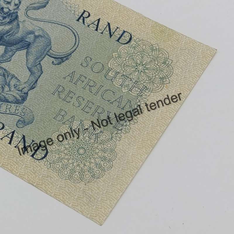 Rissik Only Issue 1962 R2 banknote - AU with some folds & dents