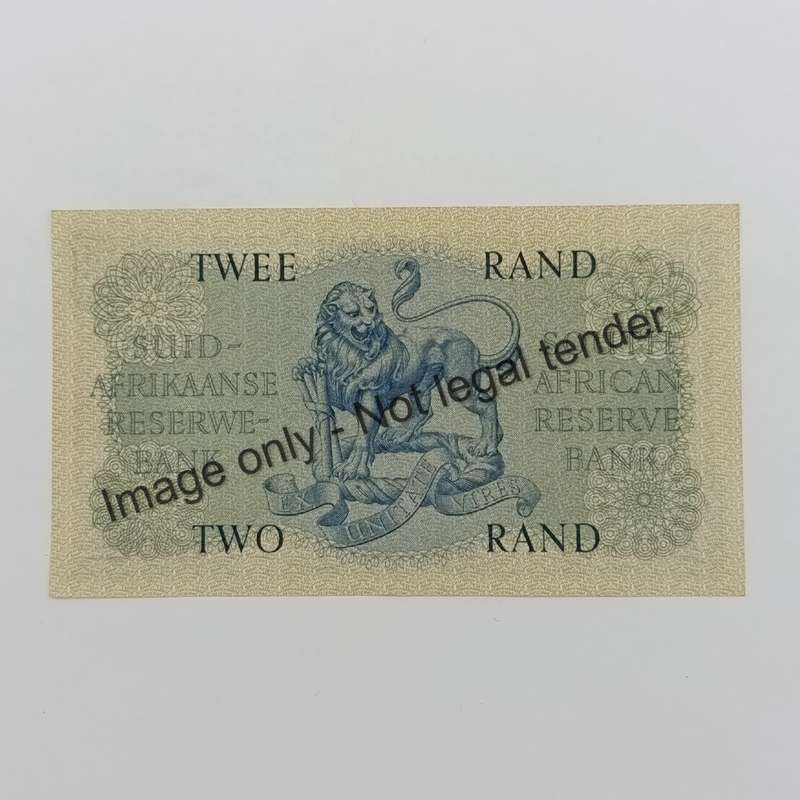 Rissik R2 banknote First Issue 1962 UNC with slight dent