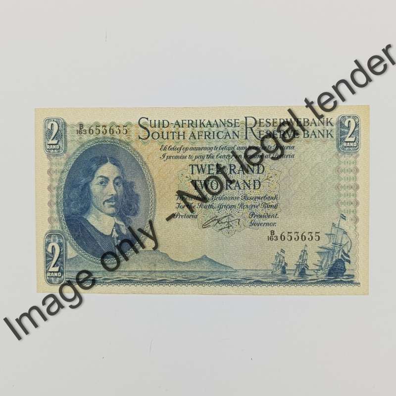 Rissik Only Issue R2 banknote 1962 AU+