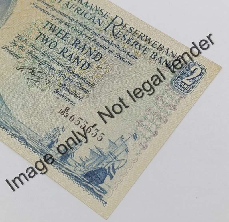 Rissik Only Issue R2 banknote 1962 AU+