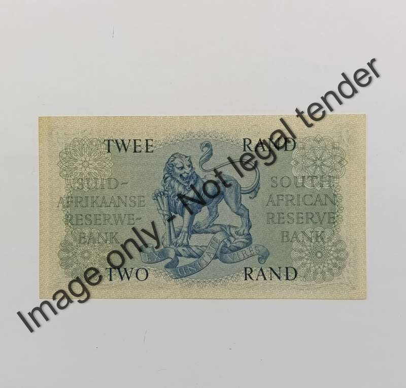 Rissik Only Issue R2 banknote 1962 AU+