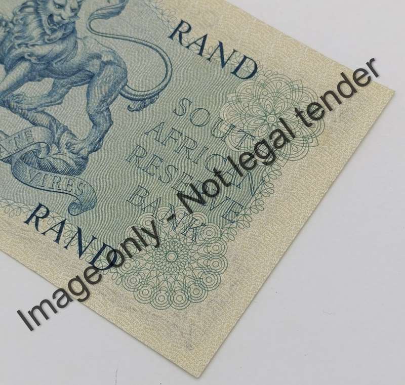 Rissik Only Issue R2 banknote 1962 AU+