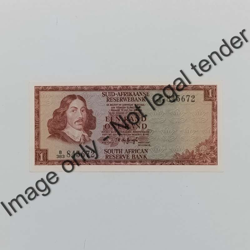 TW de Jongh 1st, 2nd & 3rd Issue banknotes - R1