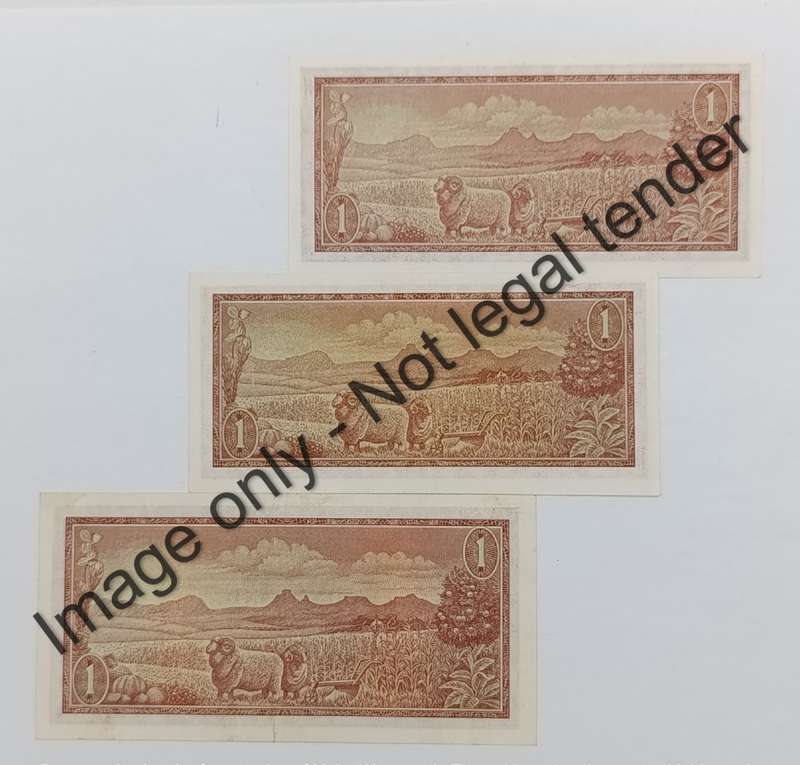 TW de Jongh 1st, 2nd & 3rd Issue banknotes - R1