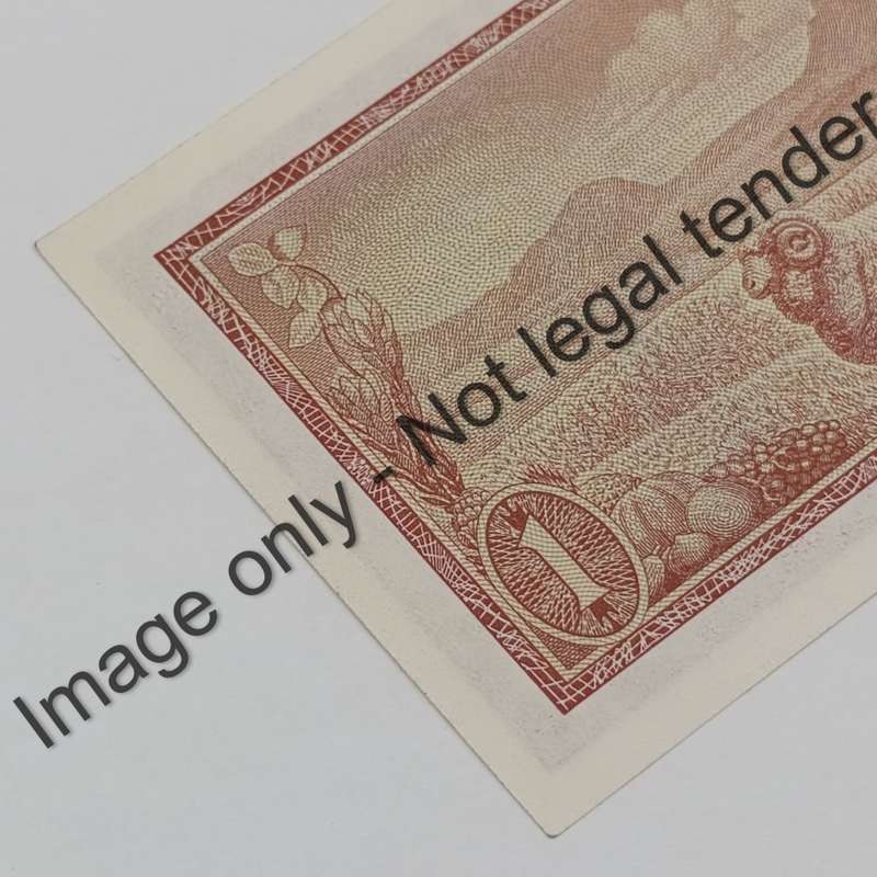 TW de Jongh R1 banknotes from 1st, 2nd & 3rd issues
