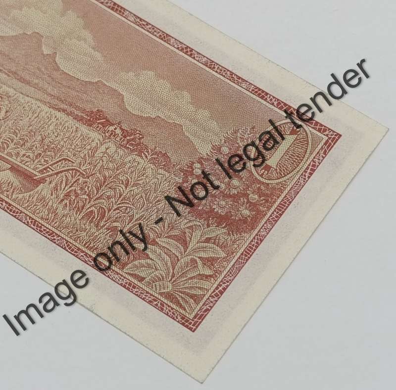 TW de Jongh R1 banknotes from 1st, 2nd & 3rd issues