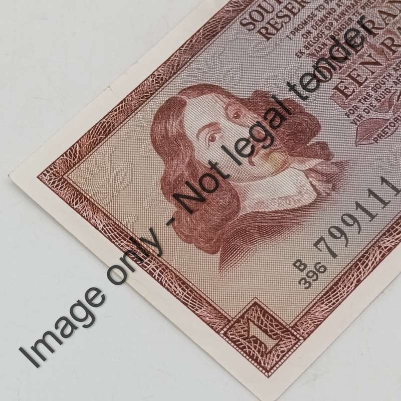 TW de Jongh 3rd Issue R1 banknotes Lot of 4 ending on 111, 222, 444 & 888