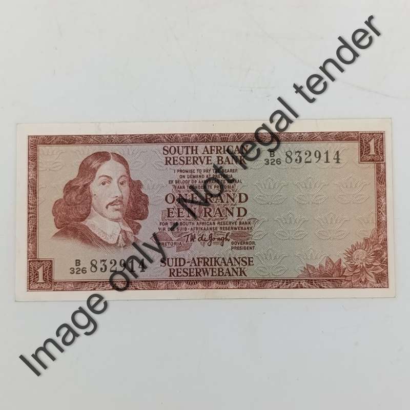 TW de Jongh 1st, 2nd & 3rd Issue R1 banknotes