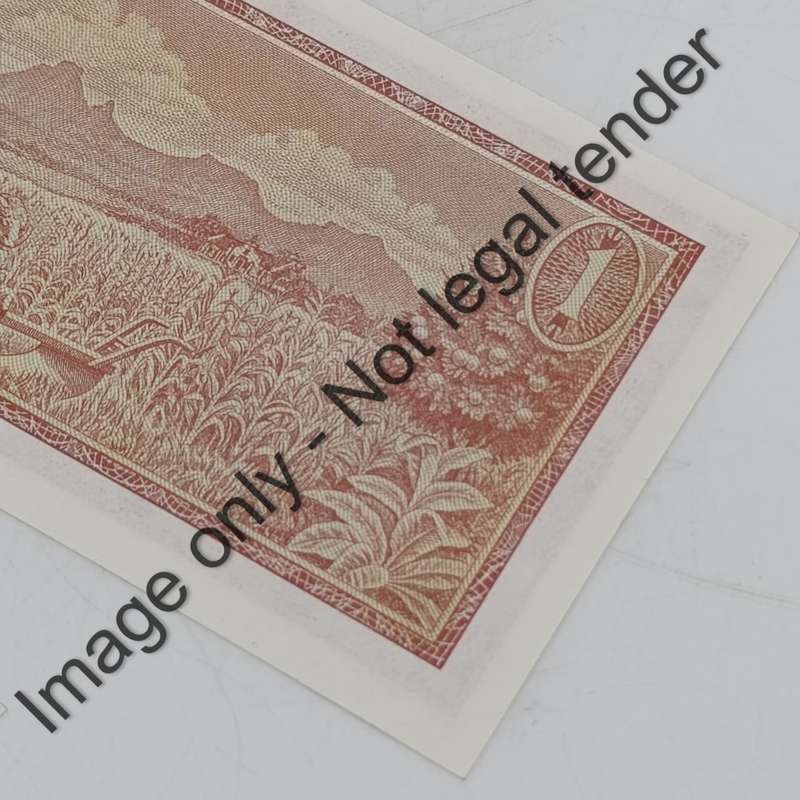 TW de Jongh 1st, 2nd & 3rd Issues R1 banknotes from 1967, 1972, 1973 & 1975