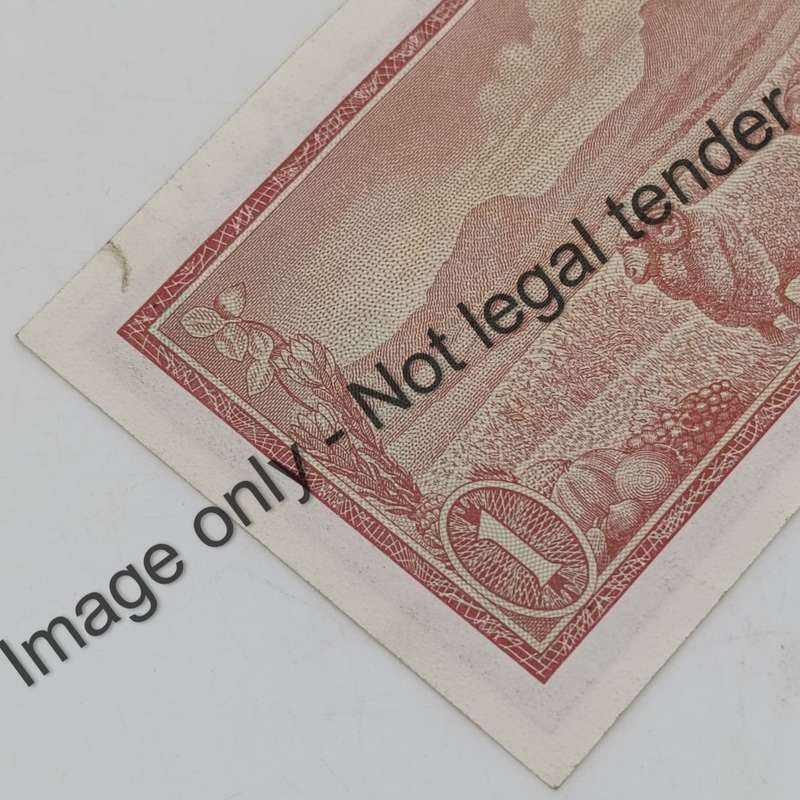TW de Jongh Lot of 3x R1 banknotes First, Second & Third Issues - all starting and ending with 8