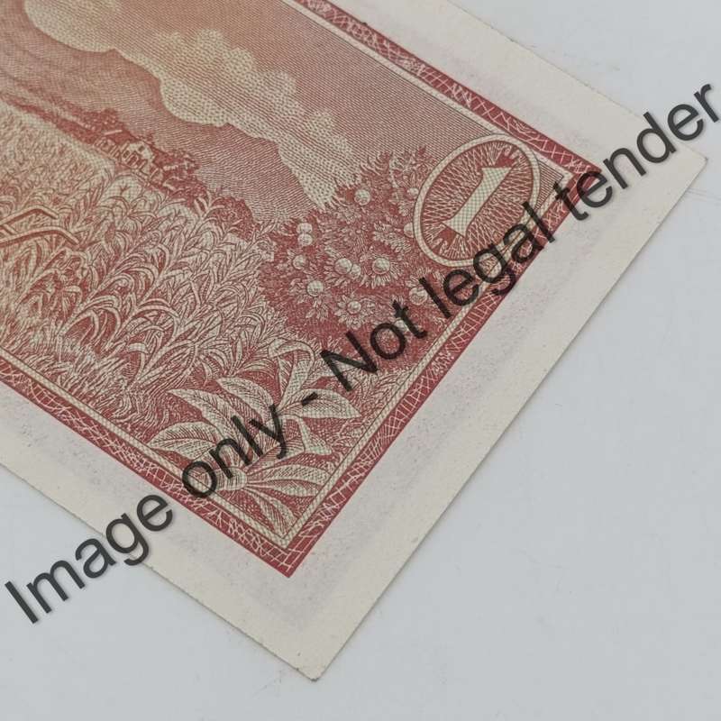 TW de Jongh Lot of 3x R1 banknotes First, Second & Third Issues - all starting and ending with 8