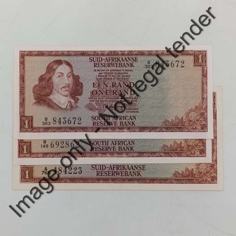 TW de Jongh 1st, 2nd & 3rd Issue banknotes - R1