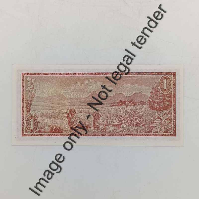 TW de Jongh 3rd Issue - Lot of 9 uncirculated R1 banknotes