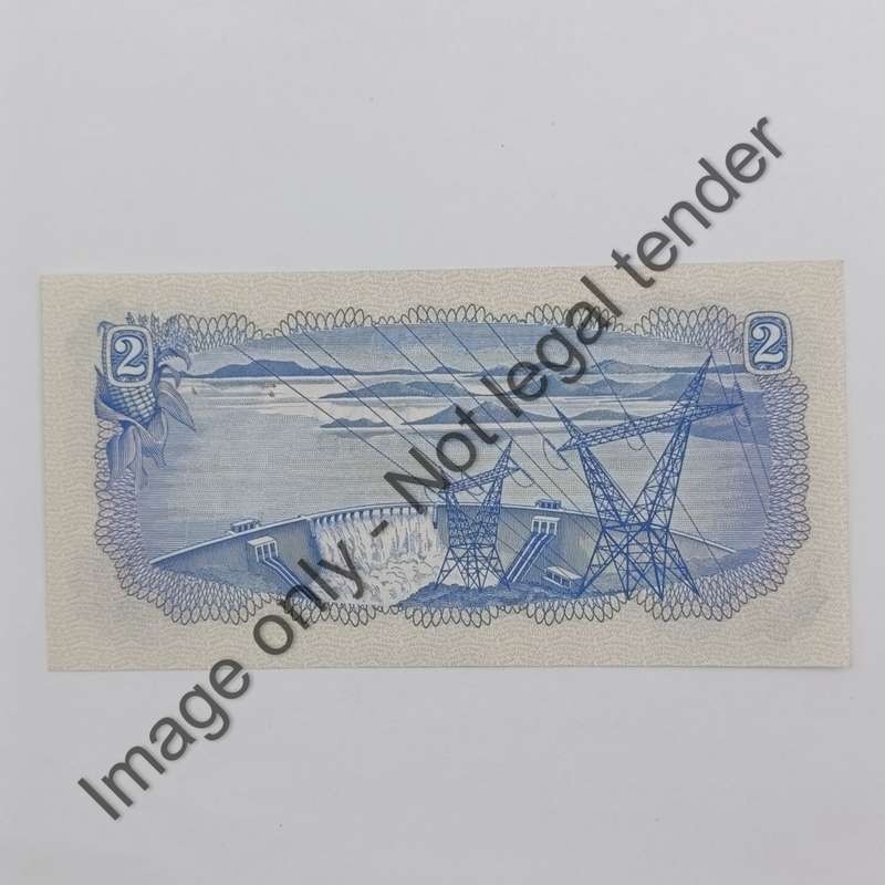 TW de Jongh 2nd issue uncirculated R2 notes - consecutive numbered pair D76