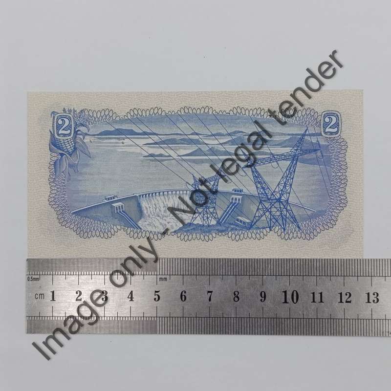 TW de Jongh 2nd issue uncirculated R2 notes - consecutive numbered pair D76