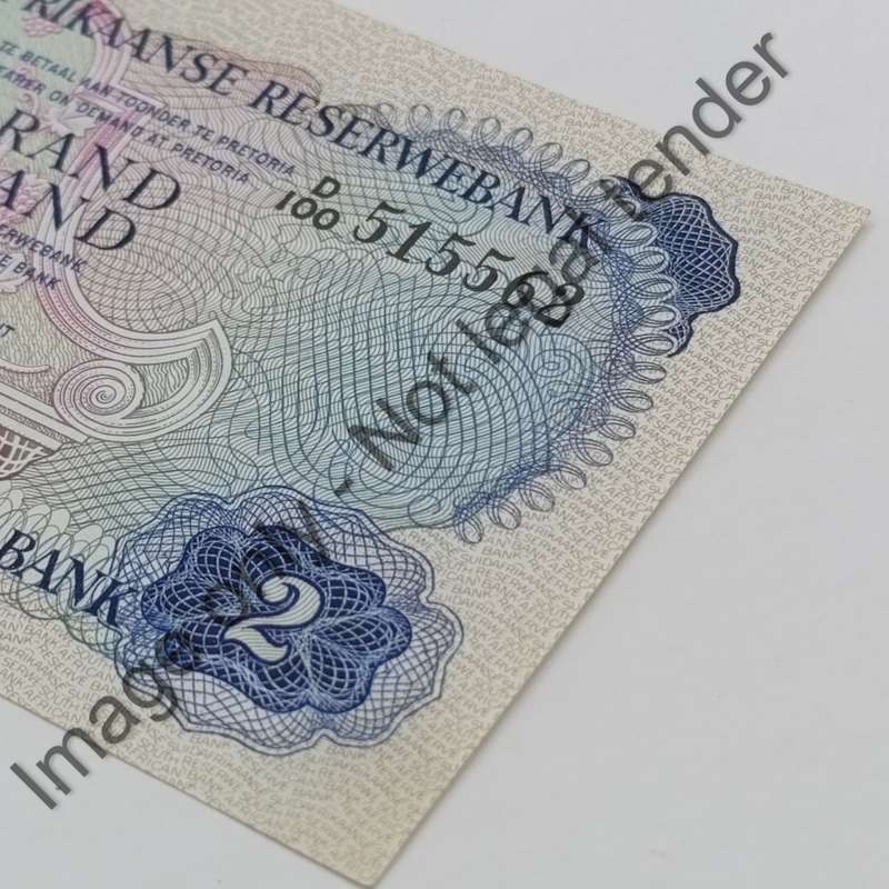 TW de Jongh 2nd issue R2 notes pair uncirculated with consecutive numbers D100
