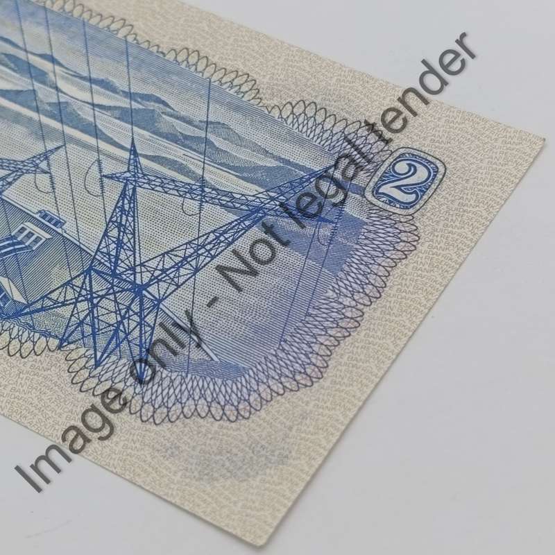 TW de Jongh 2nd issue R2 notes pair uncirculated with consecutive numbers D100
