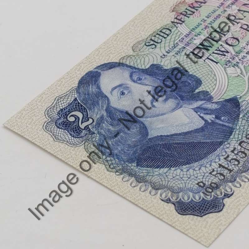 TW de Jongh 2nd issue 1974 R2 banknote pair uncirculated with consecutive numbers D100