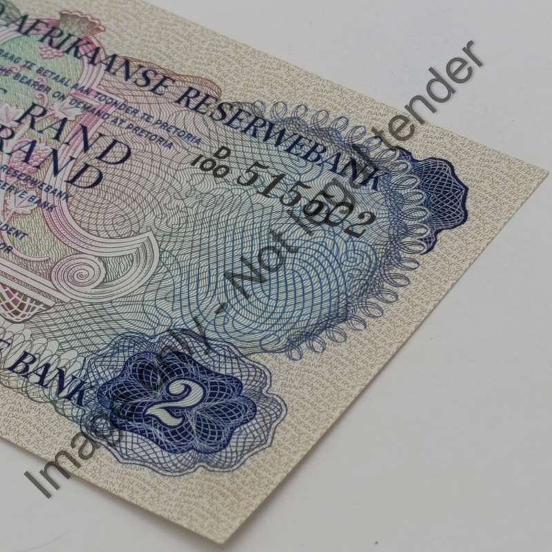 TW de Jongh 2nd issue 1974 R2 banknote pair uncirculated with consecutive numbers D100