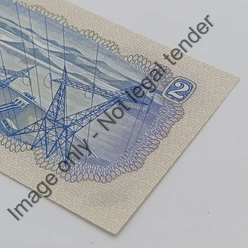 TW de Jongh 2nd issue 1974 R2 banknote pair uncirculated with consecutive numbers D100