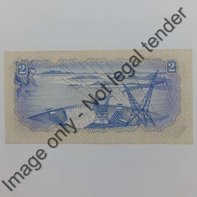 TW de Jongh 2nd issue 1974 R2 banknote pair uncirculated with consecutive numbers D130