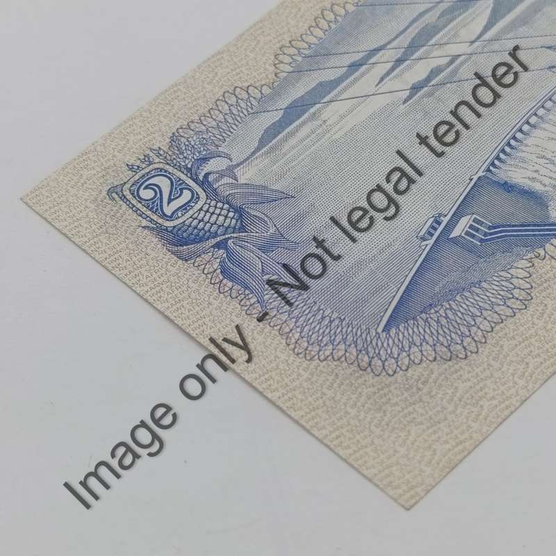 TW de Jongh 2nd issue 1974 R2 banknote pair uncirculated with consecutive numbers D130