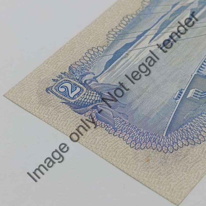 TW de Jongh 2nd issue uncirculated pair of notes with consecutive numbers D15