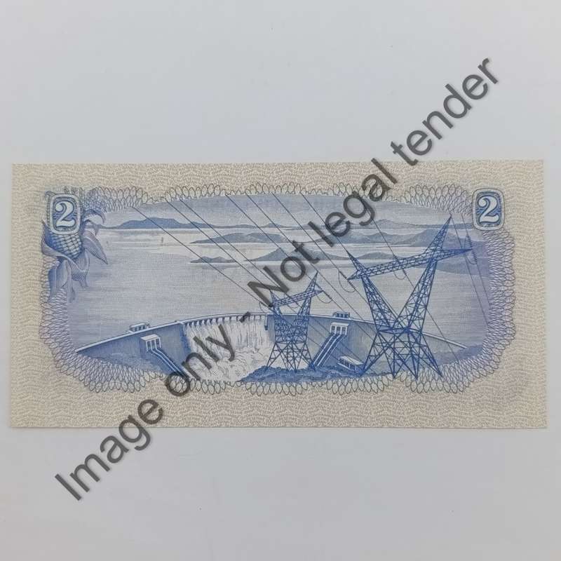 TW de Jongh 2nd issue uncirculated pair of R2 notes with consecutive numbers D130