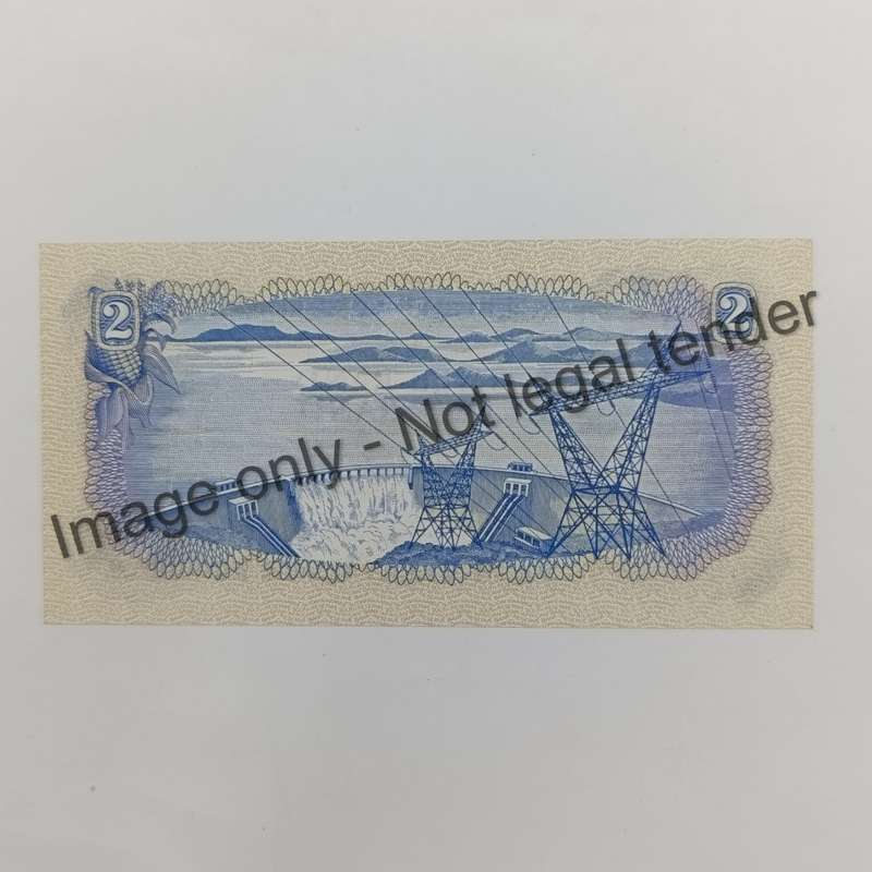TW de Jongh 3rd issue D135 R2 banknote uncirculated - Van Riebeeck Watermark