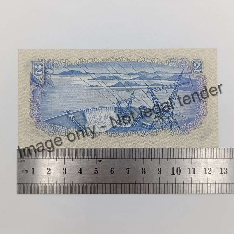 TW de Jongh 3rd issue D135 R2 banknote uncirculated - Van Riebeeck Watermark