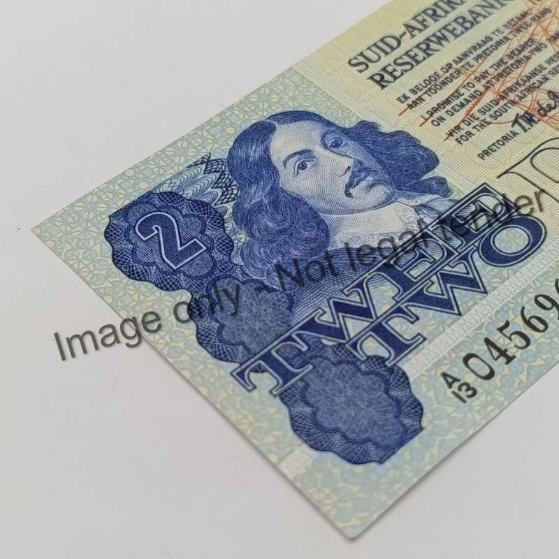 TW de Jongh 4th issue R2 banknote A/13 uncirculated