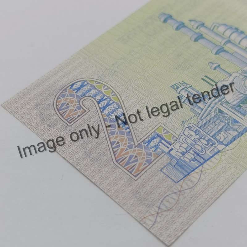 TW de Jongh 4th issue R2 banknote A/13 uncirculated