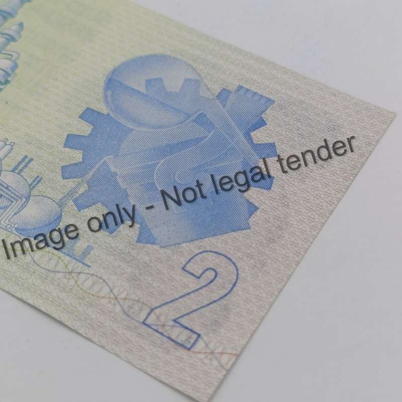 TW de Jongh 4th issue R2 banknote A/13 uncirculated