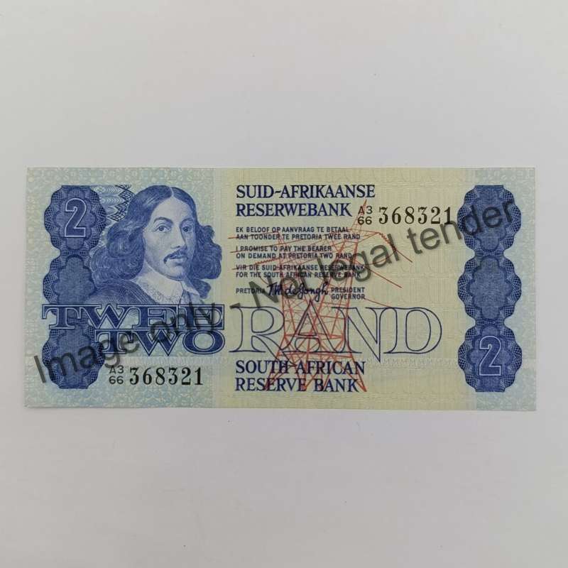 TW de Jongh 4th issue R2 banknote uncirculated A3/66