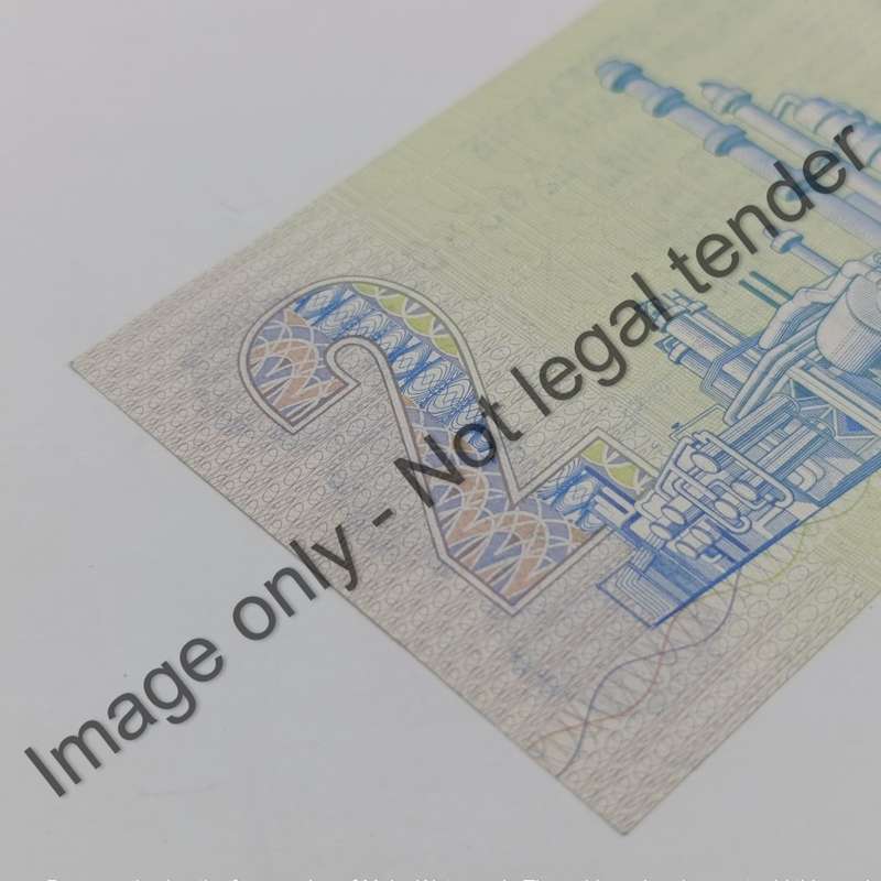 TW de Jongh 4th issue R2 banknotes - lot of 2 - uncirculated near numbers