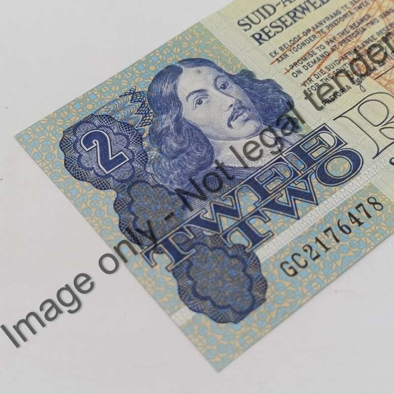 GPC de Kock 3rd issue Pair of uncirculated R2 banknotes with consecutive numbers