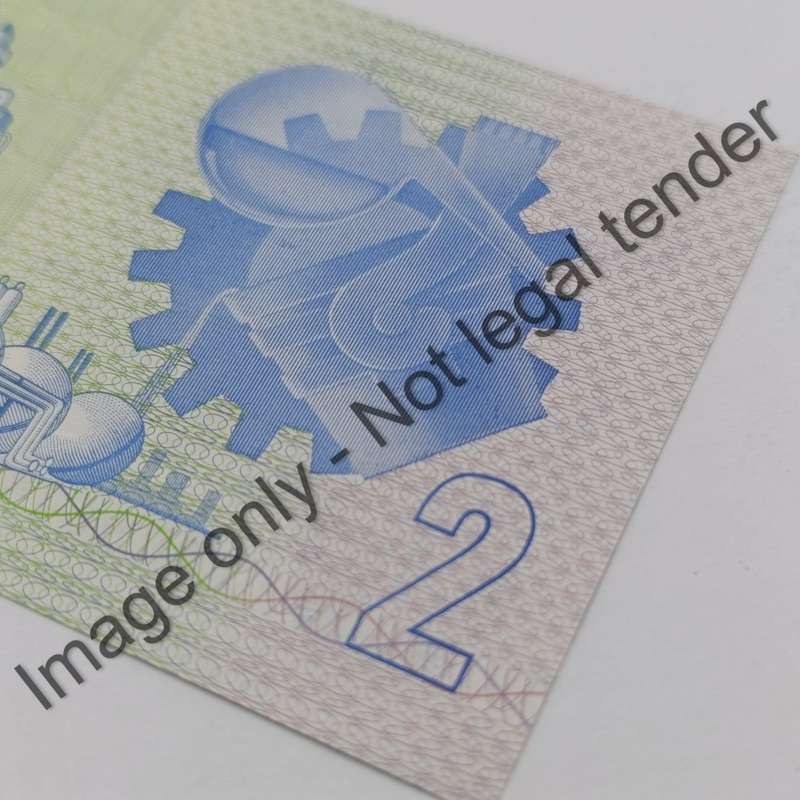 GPC de Kock 3rd issue Pair of uncirculated R2 banknotes with consecutive numbers