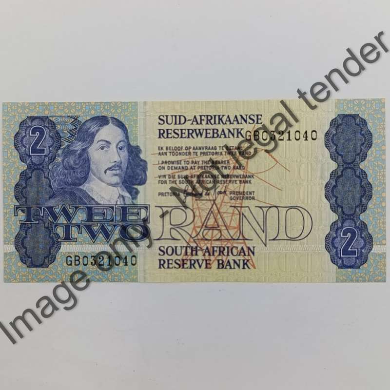GPC de Kock 3rd issue Pair of consecutive numbered uncirculated R2 banknotes