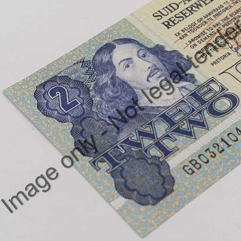 GPC de Kock 3rd issue Pair of consecutive numbered uncirculated R2 banknotes